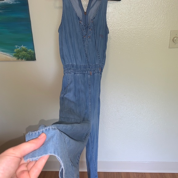 Calvin jean jumpsuit - Picture 1 of 3